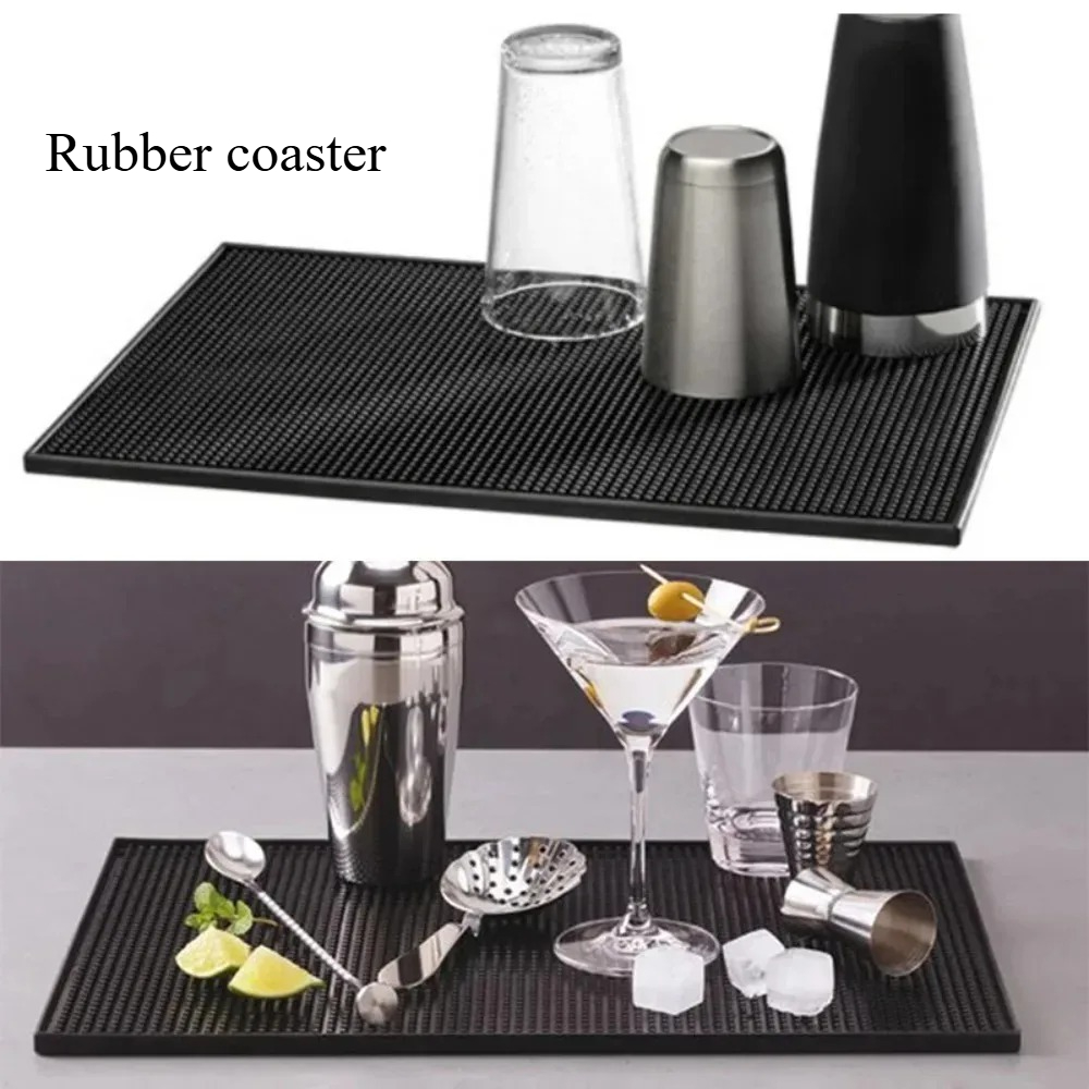 Bar Mat Rubber - Rubberen barmat, onderzetters, koffie- en barblad