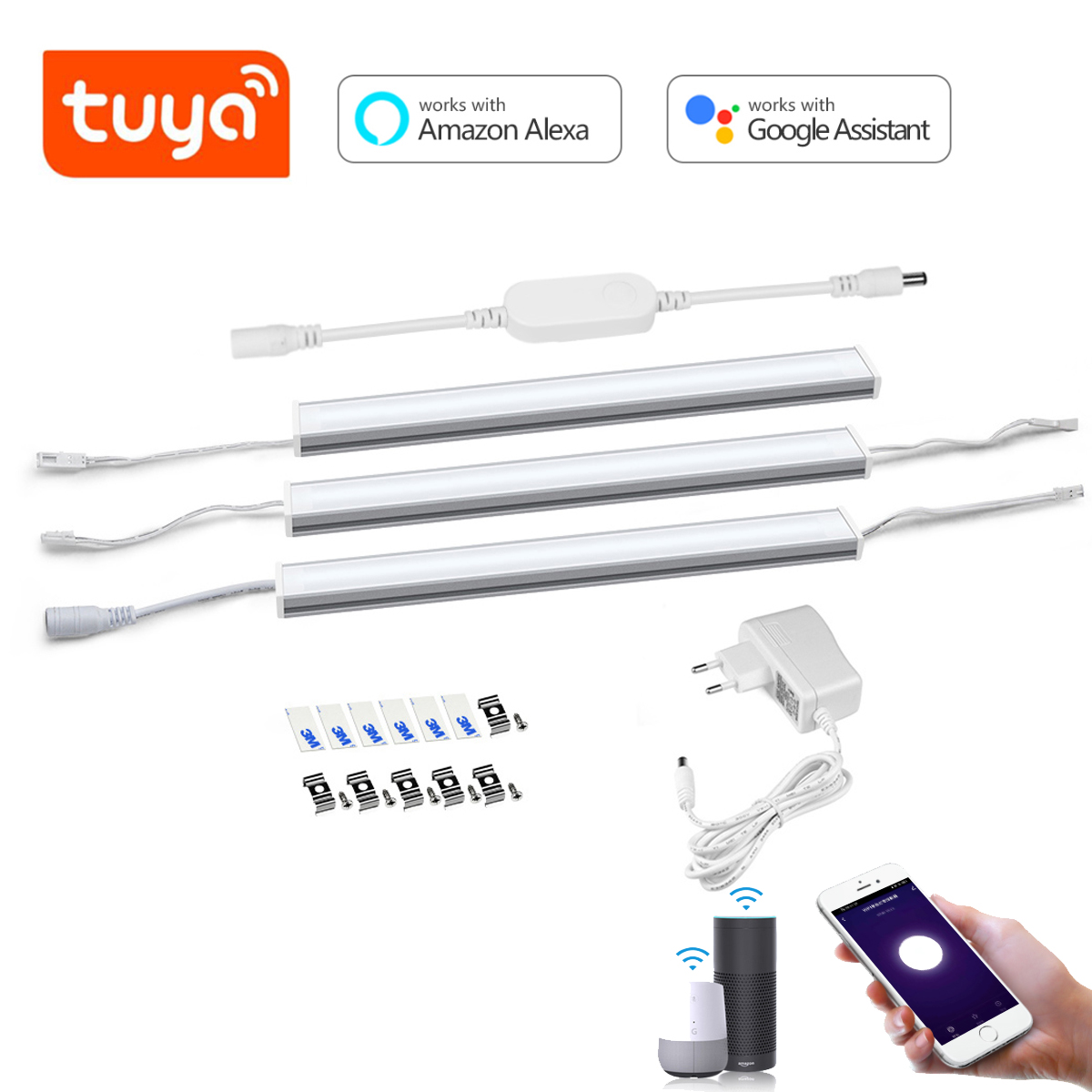 Home Bar And Cabinet - Smart Tuya Wifi Aluminium Bar LED-verlichtingsset