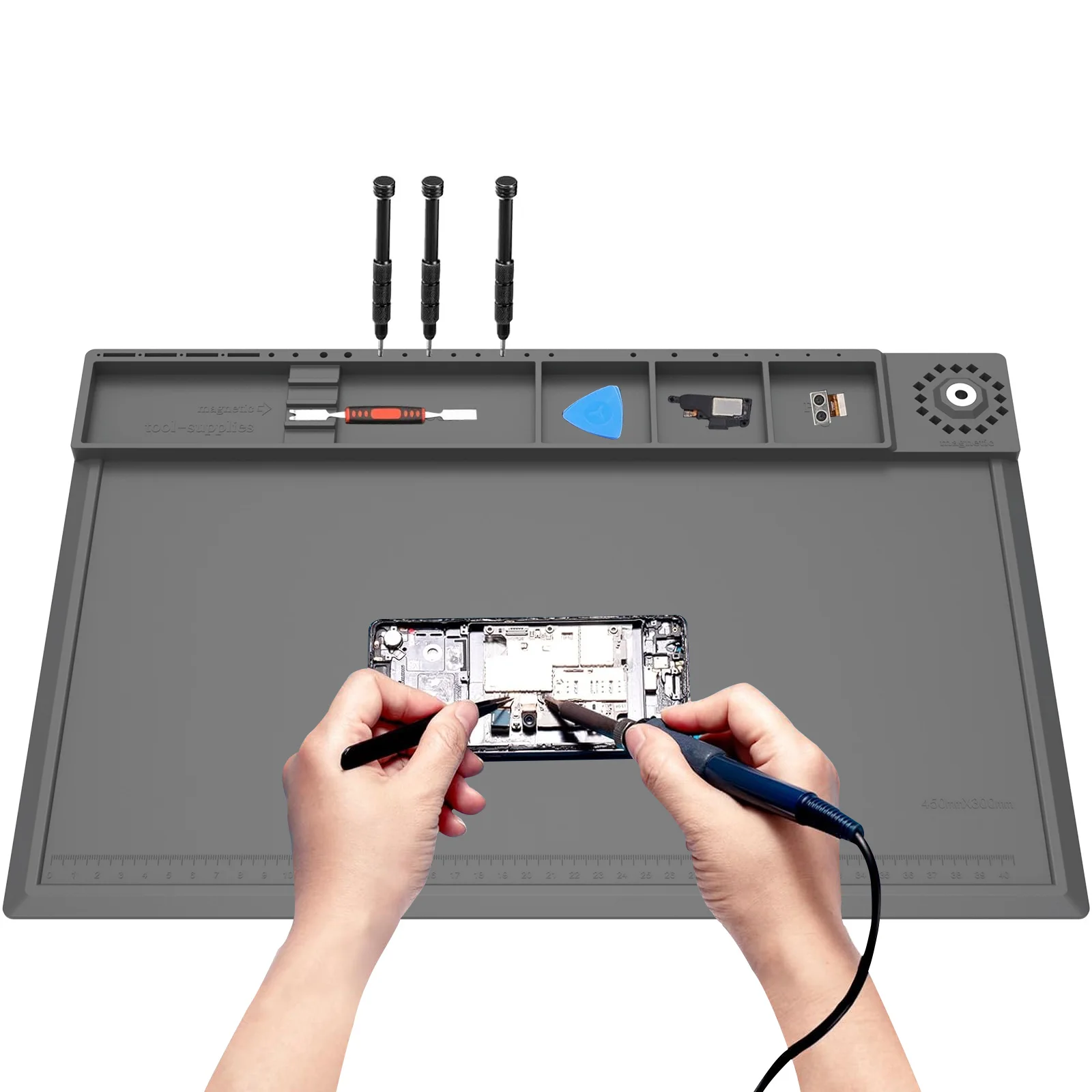 Bar Mat Rubber - Soldeerstation Mat Siliconen Werkreparatie Pad 932