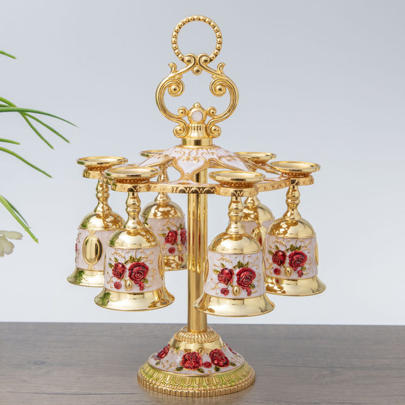 Home Bar Set - Noordse Licht Luxe Glazen Kelken Geschenkset,