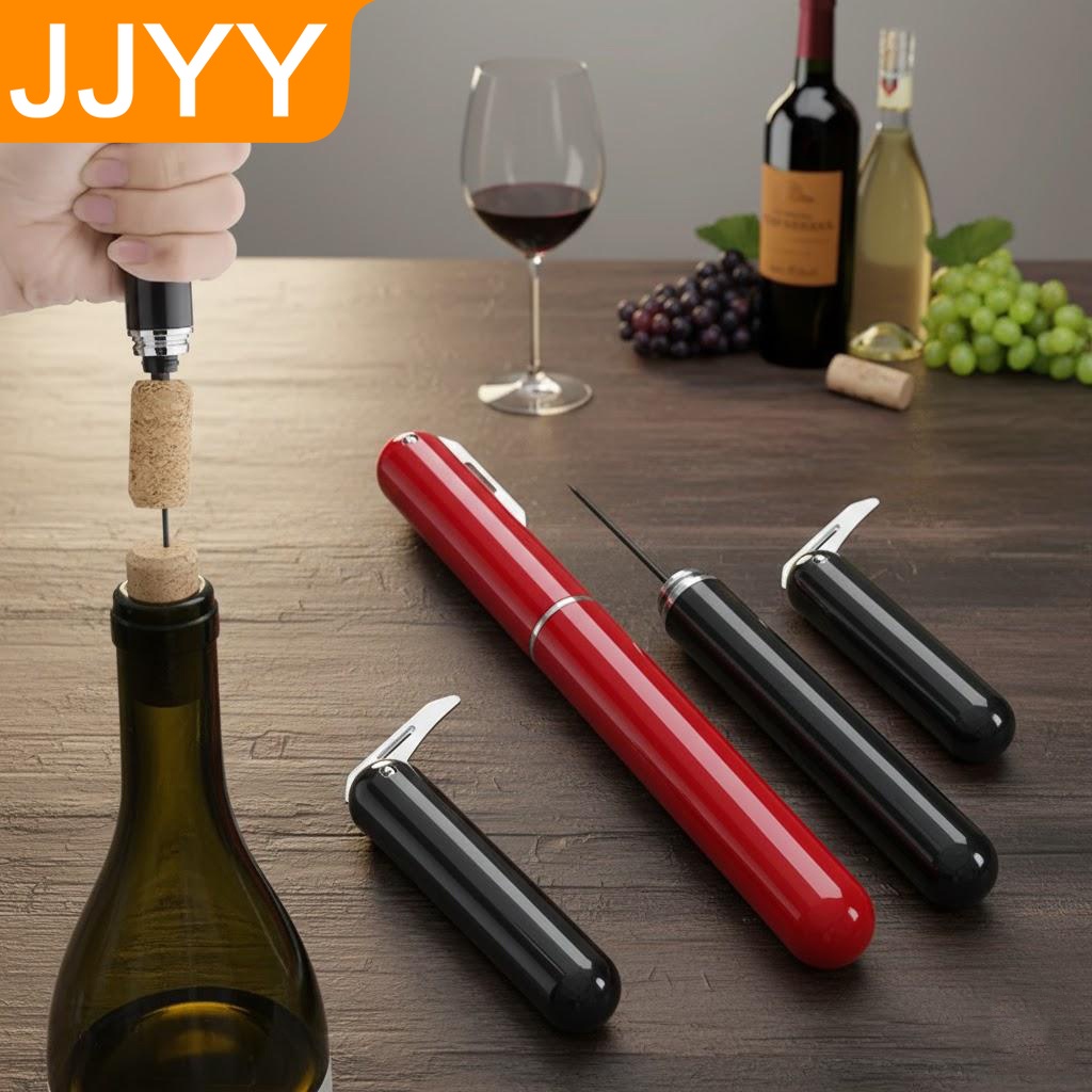 Wine Preservation Pump - Luchtpomp wijnflesopener roestvrij staal pneumatische kurkentrekker