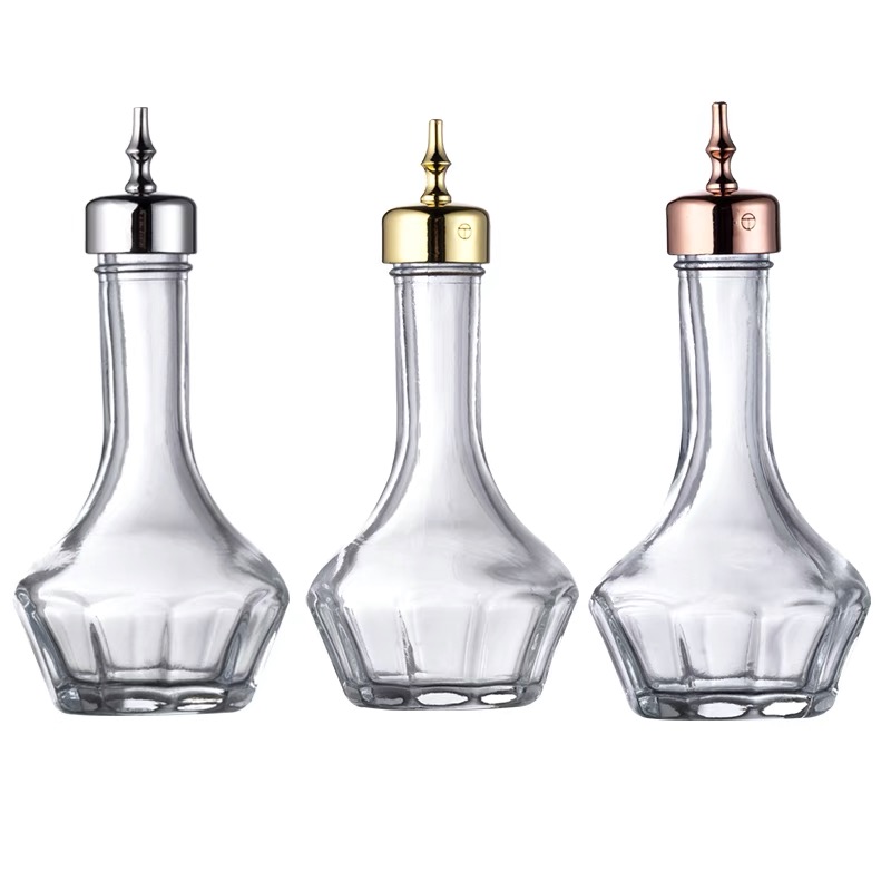 Bitters Bottle Set - 30Ml/50Ml Clear Glas Bitters Fles Met