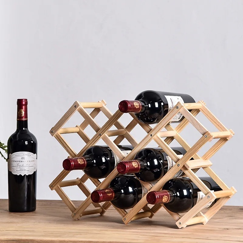 Home Bar Setup - Stapelbare wijnopslagplanken 3, 5, 6, 10
