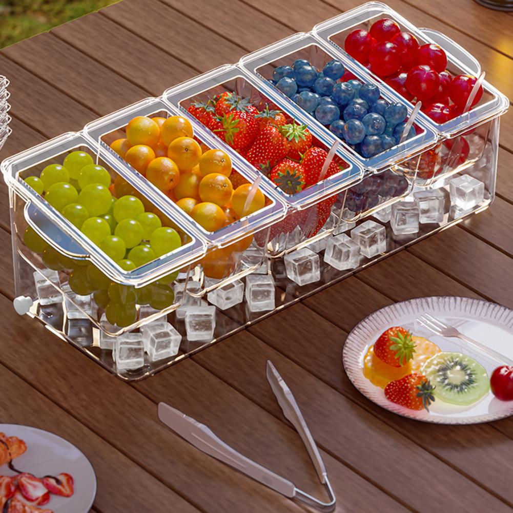 Garnish Tray Set - 2026 Taco Bar Serveerset voor feestjes,