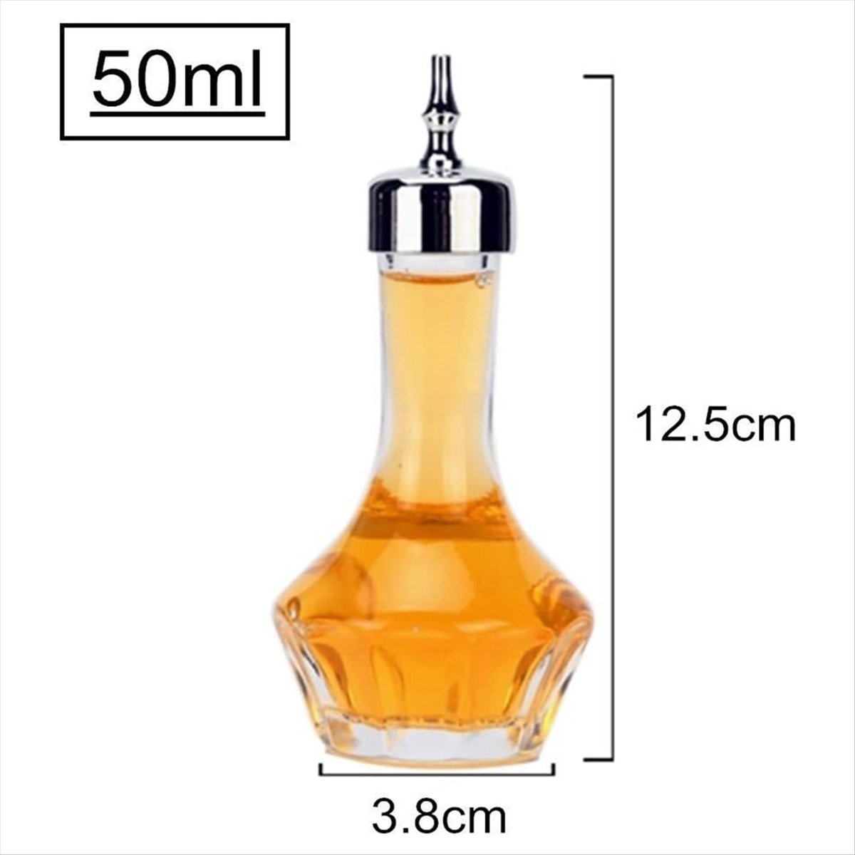 Bitters Bottle Set - REST 6 STUKS Bittersflesjes Set van