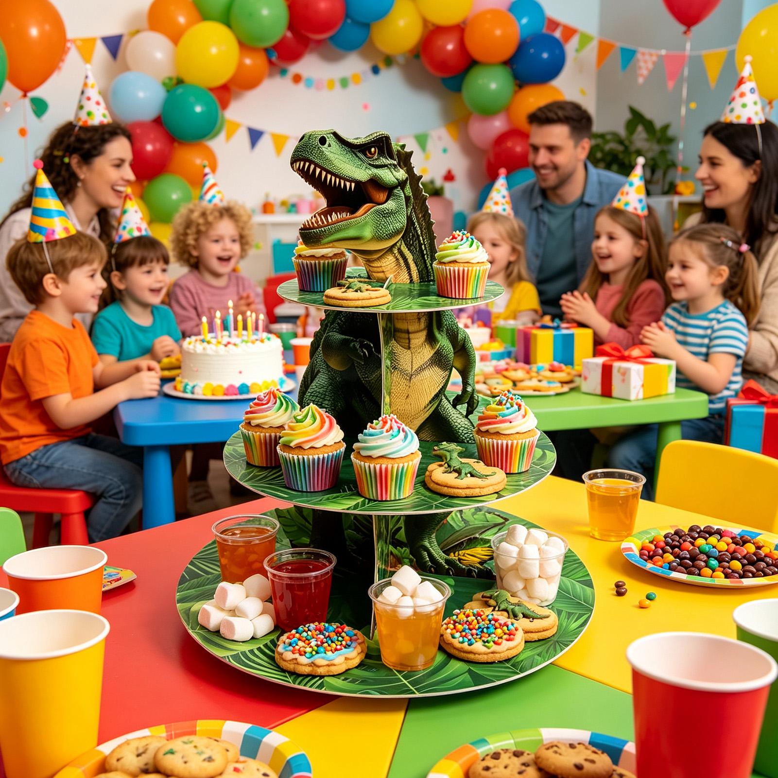 Cupcake Stand 3 Laags Dinosaur - Home Bar Set recensie en prijs