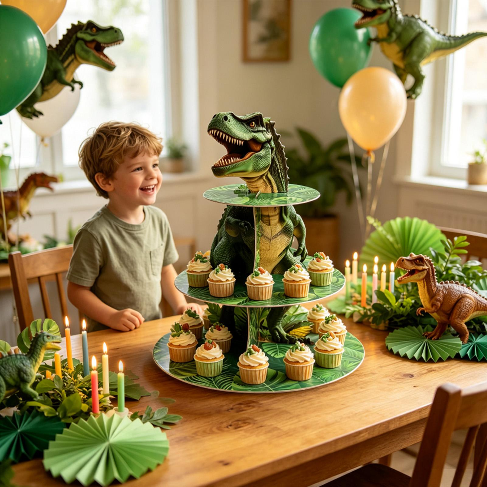 Cupcake Stand 3 Laags Dinosaur - Home Bar Set recensie en prijs