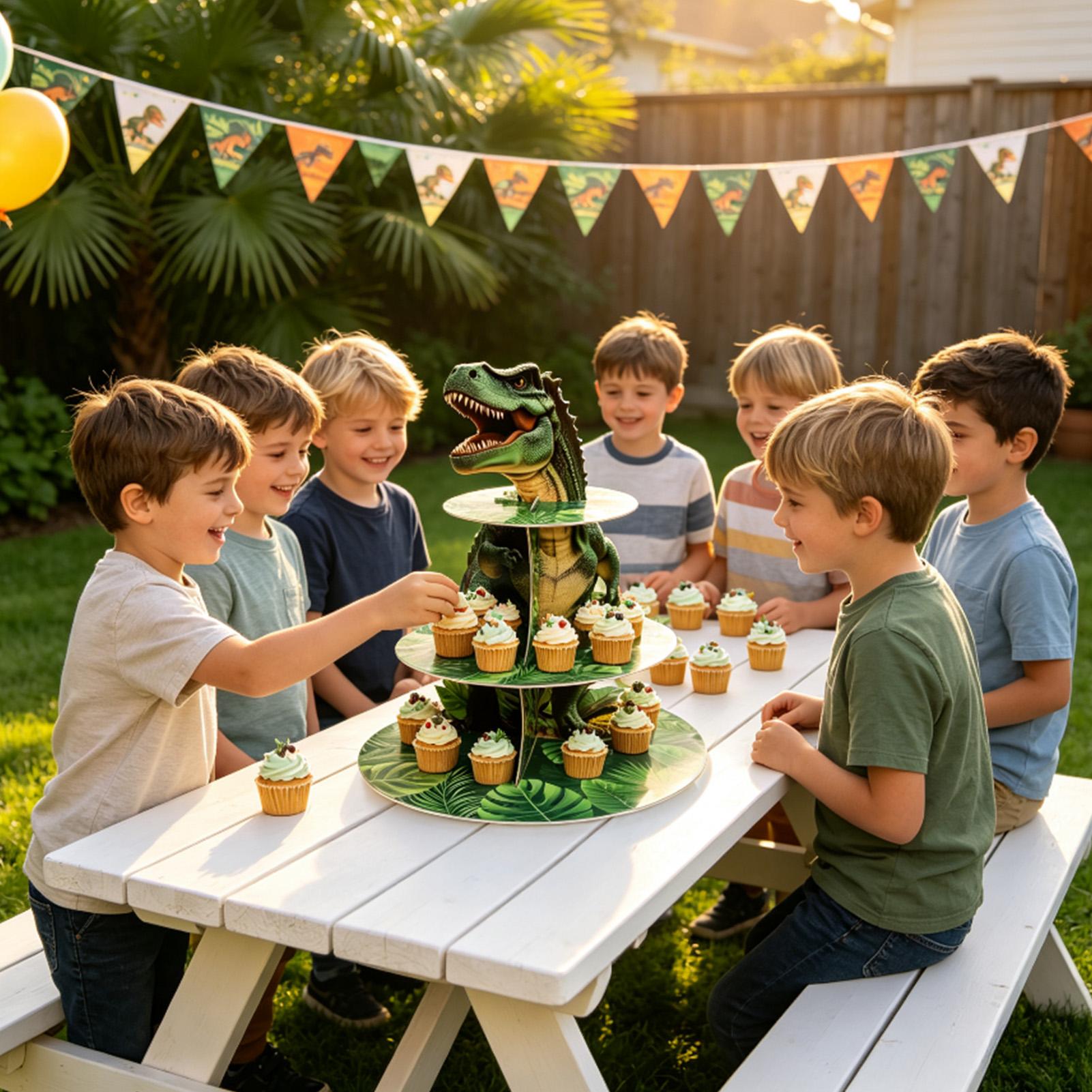 Cupcake Stand 3 Laags Dinosaur - Home Bar Set recensie en prijs