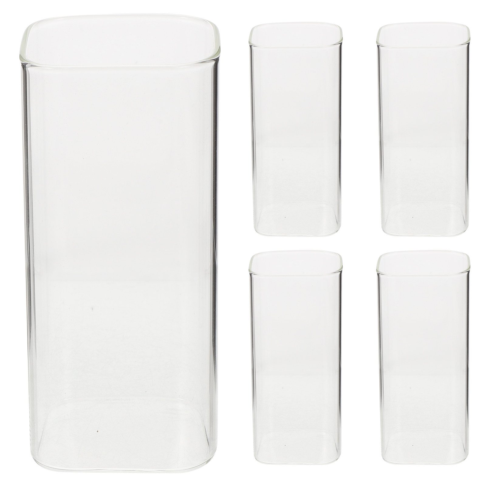 5-delige glazen bekers set, pr - Home Bar Set recensie en prijs