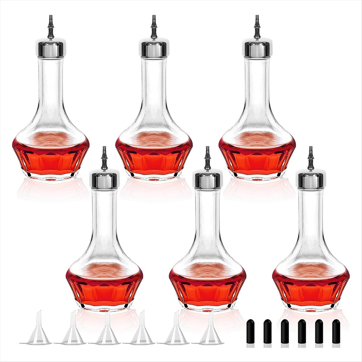 A75K 6-delige bittersflesjesse - Bitters Bottle Set recensie en prijs