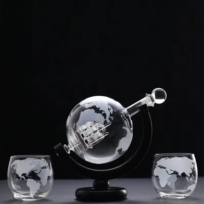 Whisky Glas Set Crystal Globe  - Decanter Globe Set recensie en prijs