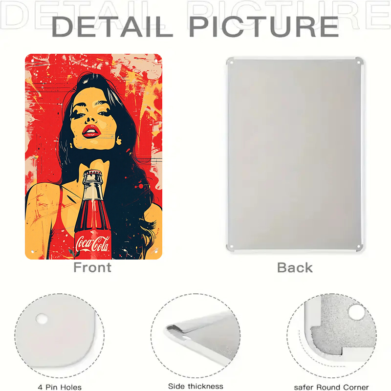 1 stuk 2D plat vintage Coca Co - Home Bar And Coffee recensie en prijs