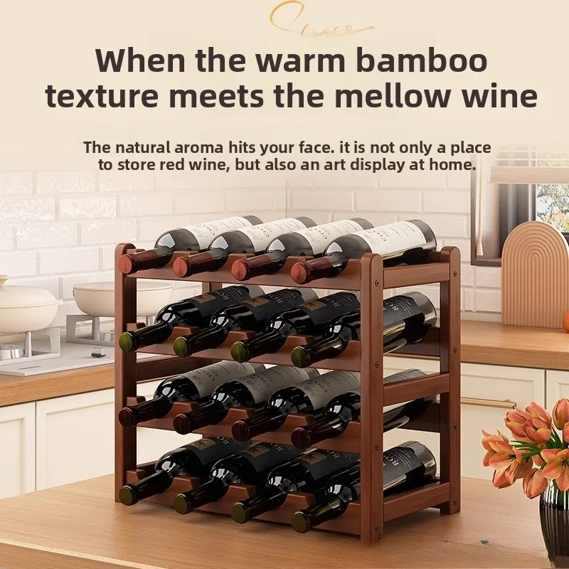 Hoogwaardig bamboehouten borde - Home Bar And Cabinet recensie en prijs