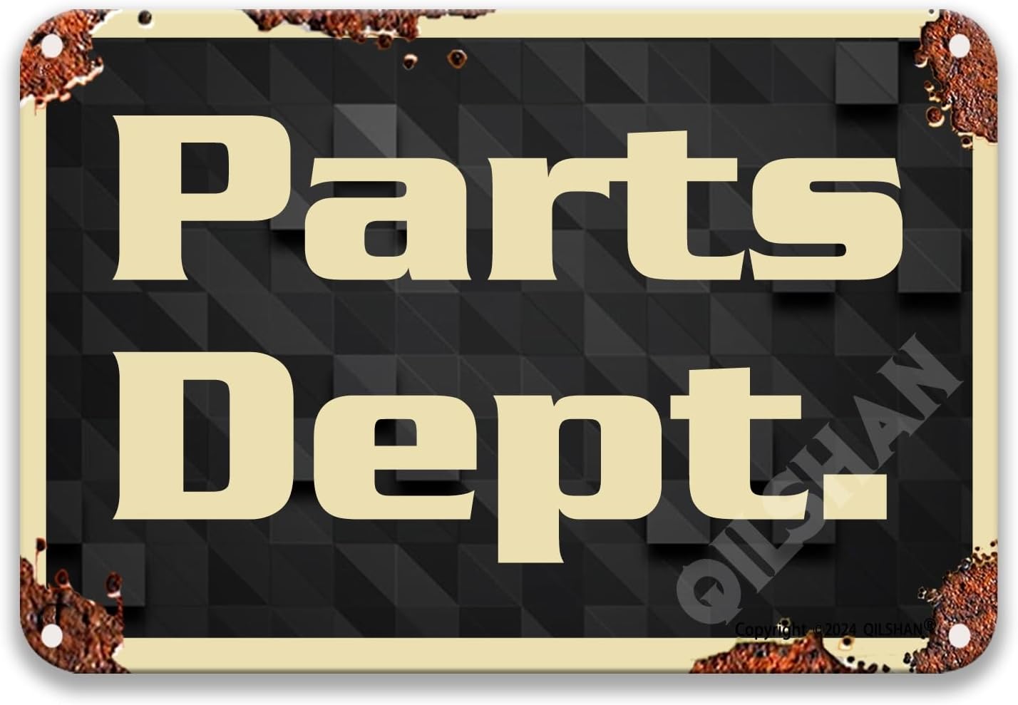 Parts Dept Signs Vintage Tin S - Home Bar And Coffee recensie en prijs