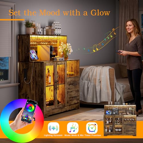 Home Bar Kast met Verstelbaar  - Home Bar And Cabinet recensie en prijs
