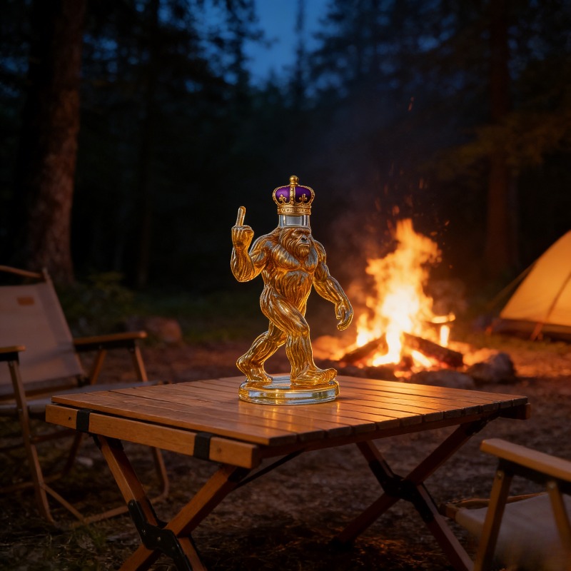 Grappige Bigfoot Crown Whisky  - Home Bargains recensie en prijs