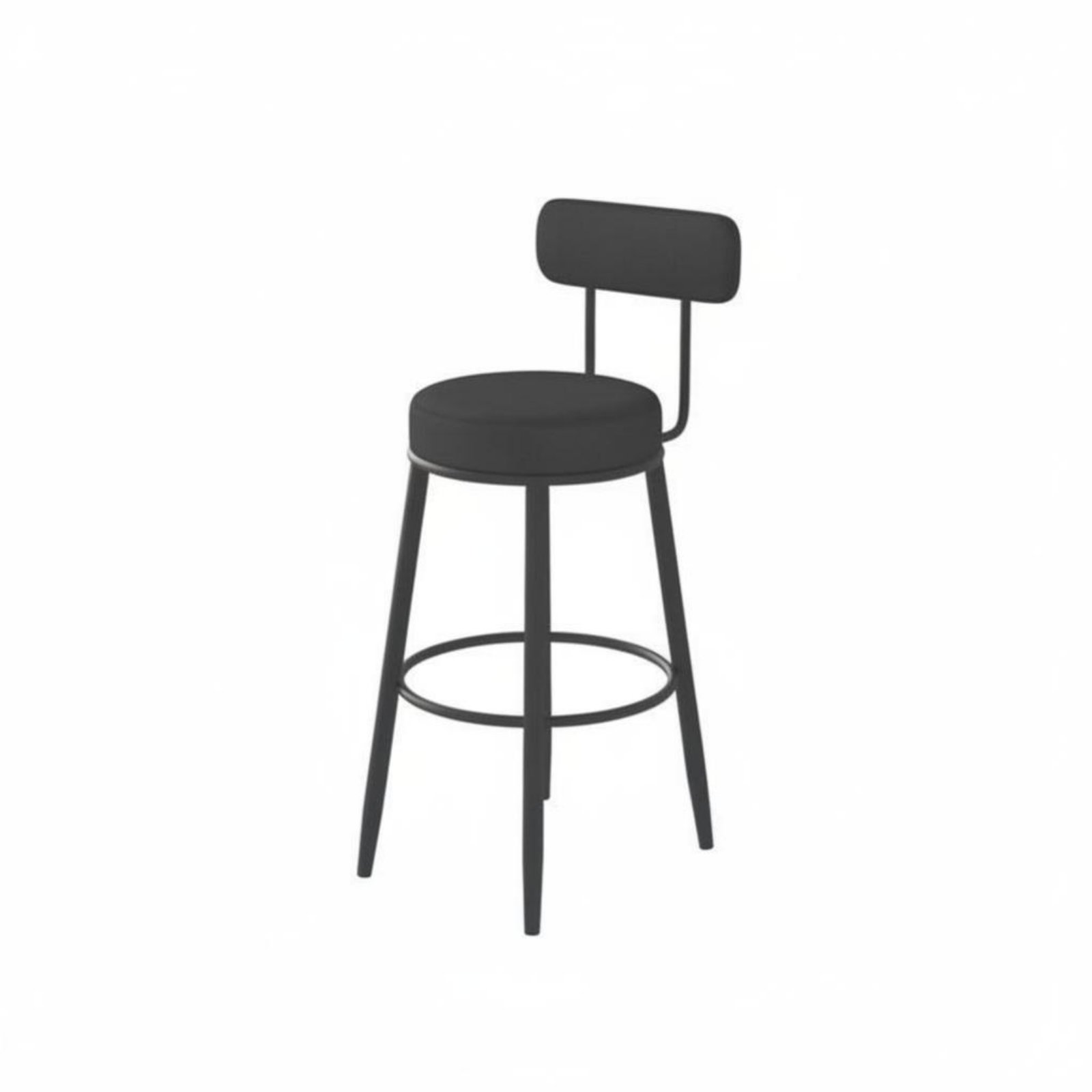 Gestoffeerde kruk met lage rug - Home Bar Seating recensie en prijs