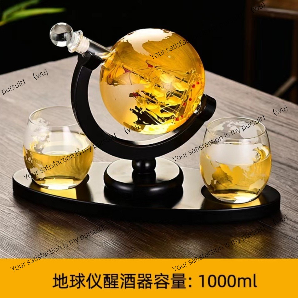 Creatieve Whiskey Glazen Fles  - Decanter Globe Set recensie en prijs