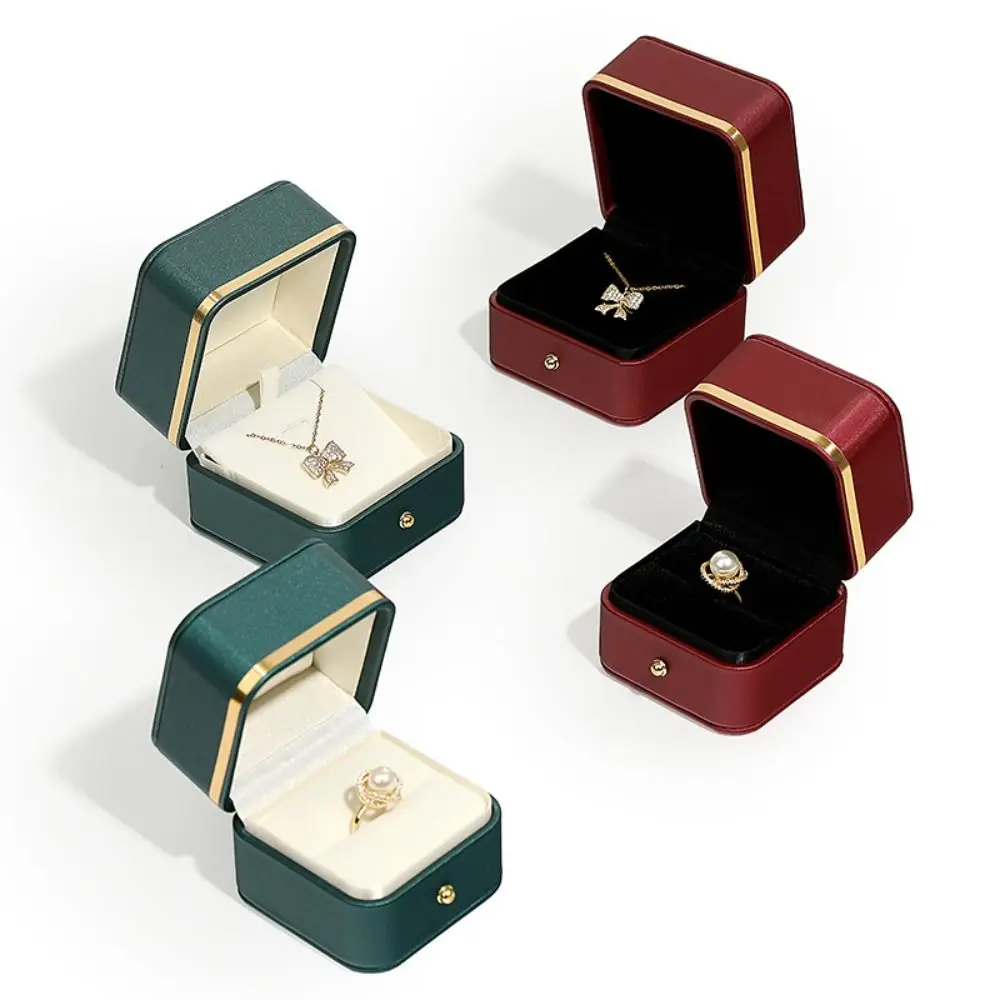 Mode PU lederen vierkante ring - Bar Cart Gold recensie en prijs