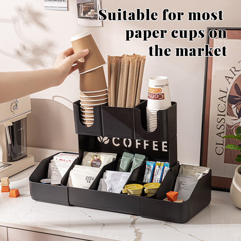 2-laags koffie-station organiz - Home Bar Setup recensie en prijs