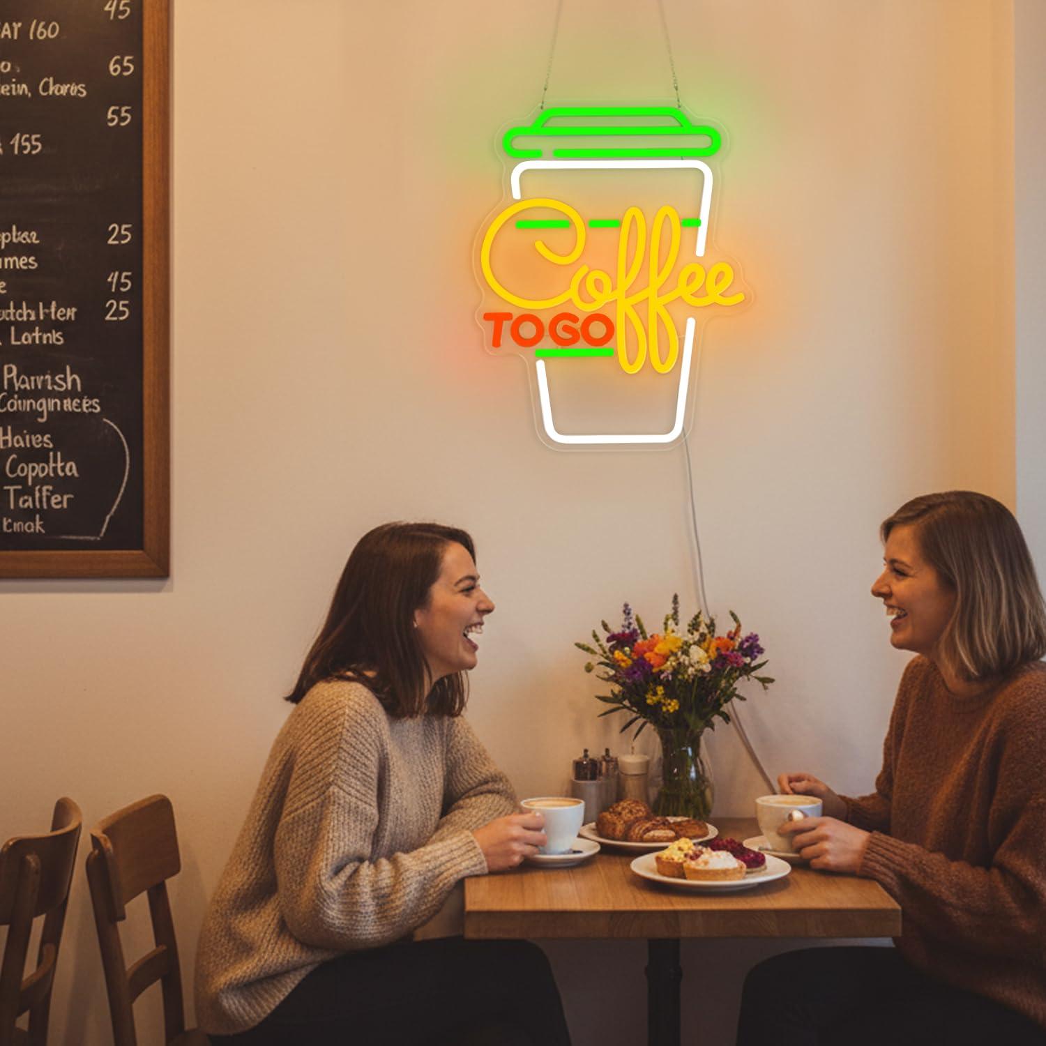 Koffie Neon Sign USB dimbare L - Home Bar And Coffee recensie en prijs