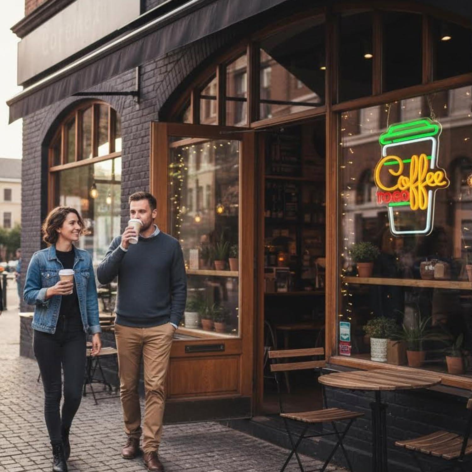 Koffie Neon Sign USB dimbare L - Home Bar And Coffee recensie en prijs