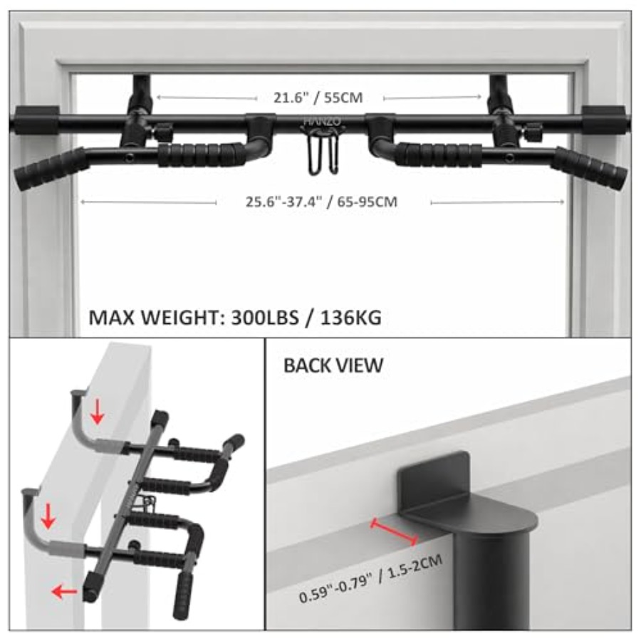 Deurkozijn Pull-up Bar Set met - Home Bar Set recensie en prijs