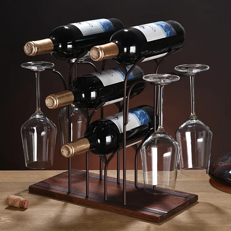 Creatieve Rode Wijnrek Woondec - Home Bar Setup recensie en prijs