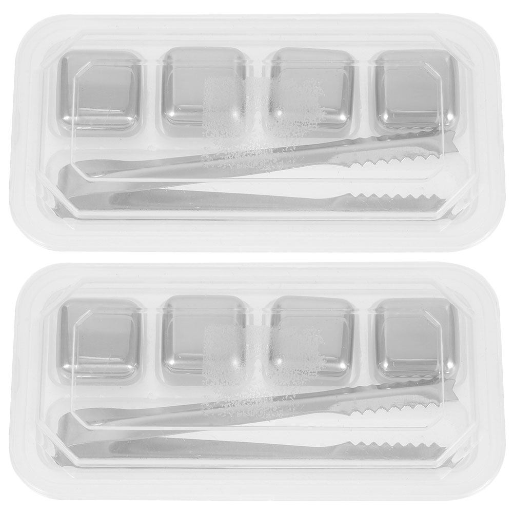 2Sets Rvs Ijsblokjes Herbruikb - Home Bar Set recensie en prijs