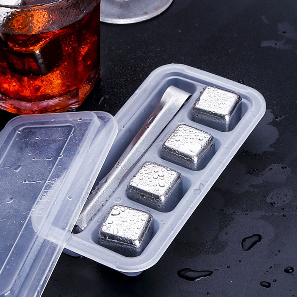 2Sets Rvs Ijsblokjes Herbruikb - Home Bar Set recensie en prijs