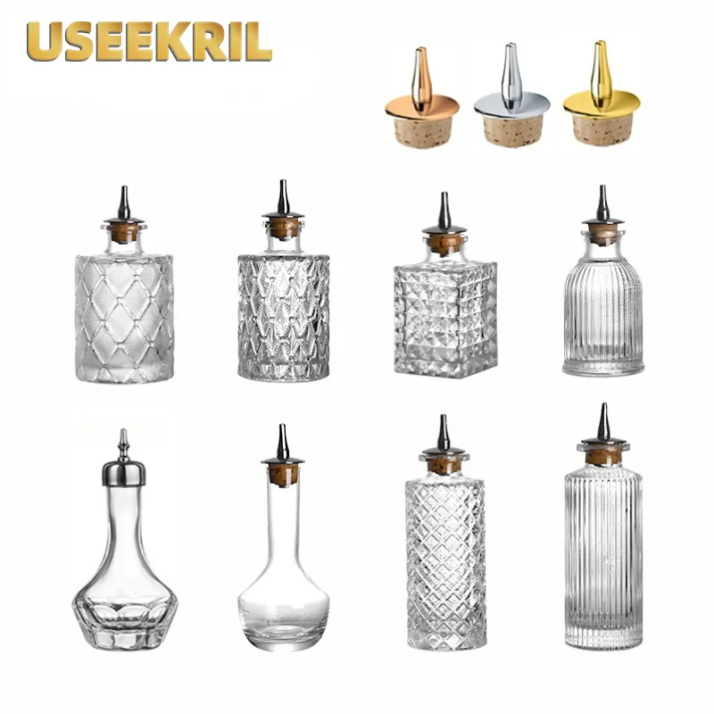 Cocktailbitterflessen met dop  - Bitters Bottle Set recensie en prijs