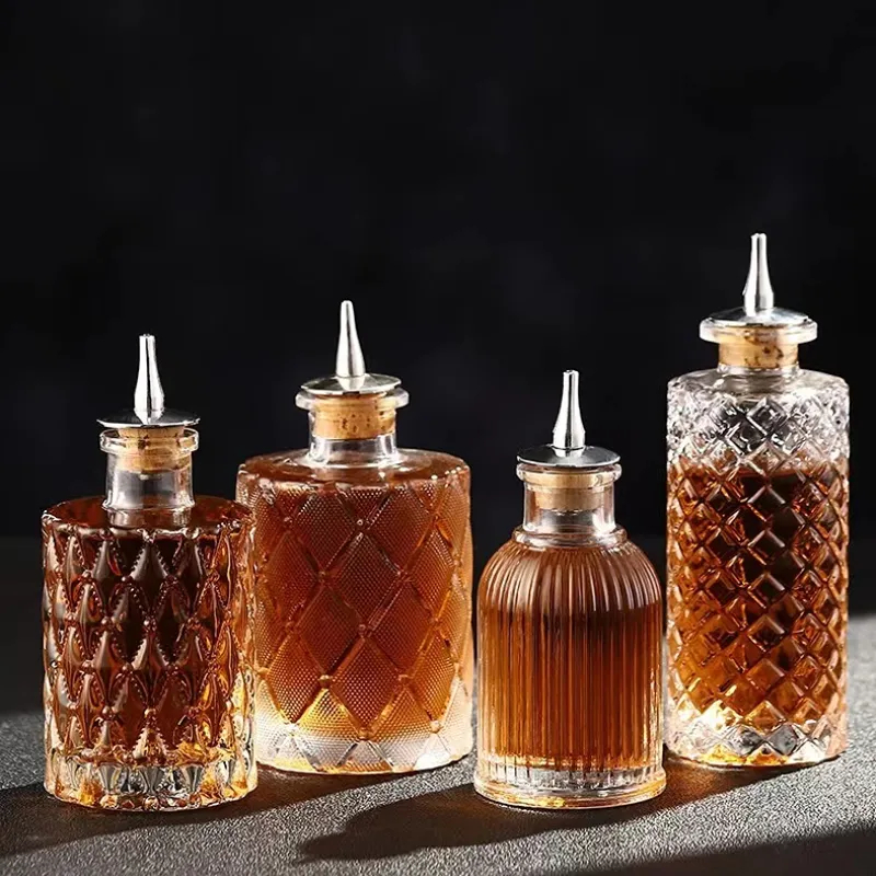 Cocktailbitterflessen met dop  - Bitters Bottle Set recensie en prijs