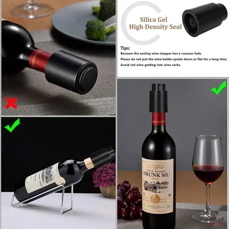 Vacuüm wijnflesstopper verzege - Wine Preservation Pump recensie en prijs