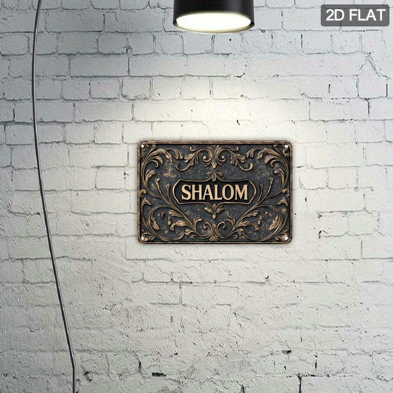 CIFBUY Vintage Shalom aluminiu - Home Bar Signs recensie en prijs