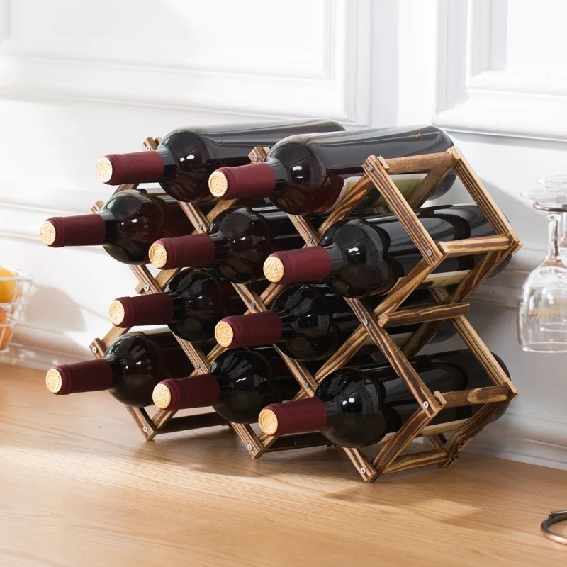Stapelbare wijnopslagplanken 3 - Home Bar Setup recensie en prijs