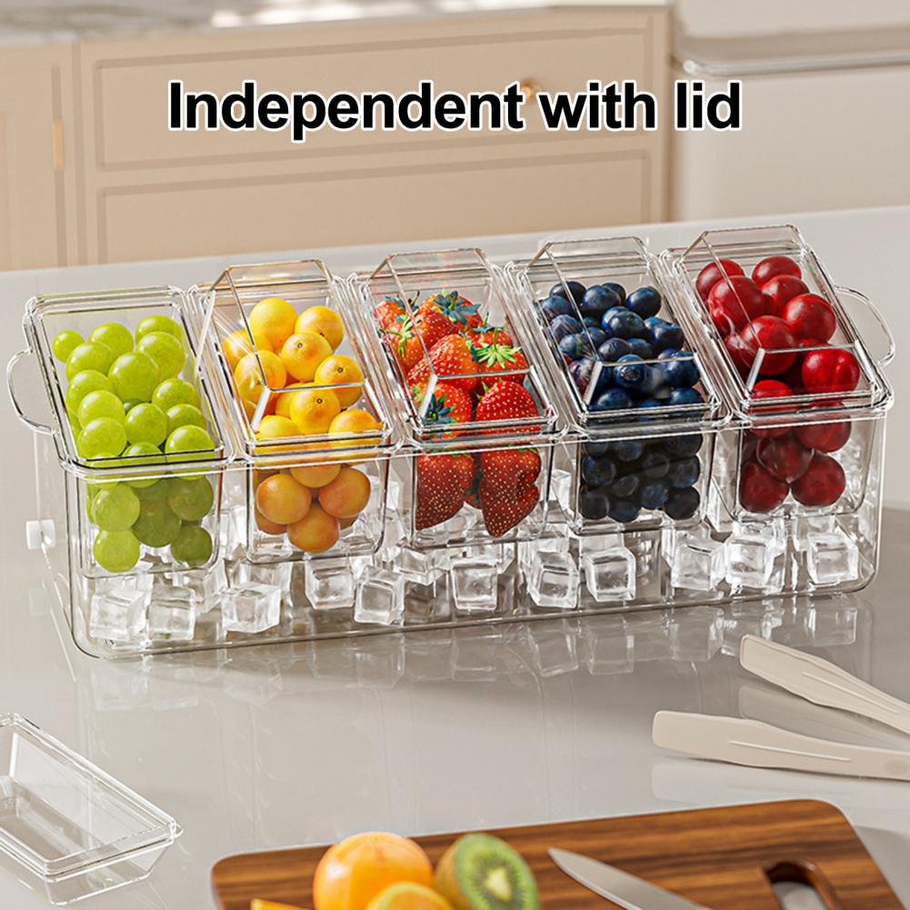 Taco Bar Serveerset voor feest - Garnish Tray Set recensie en prijs