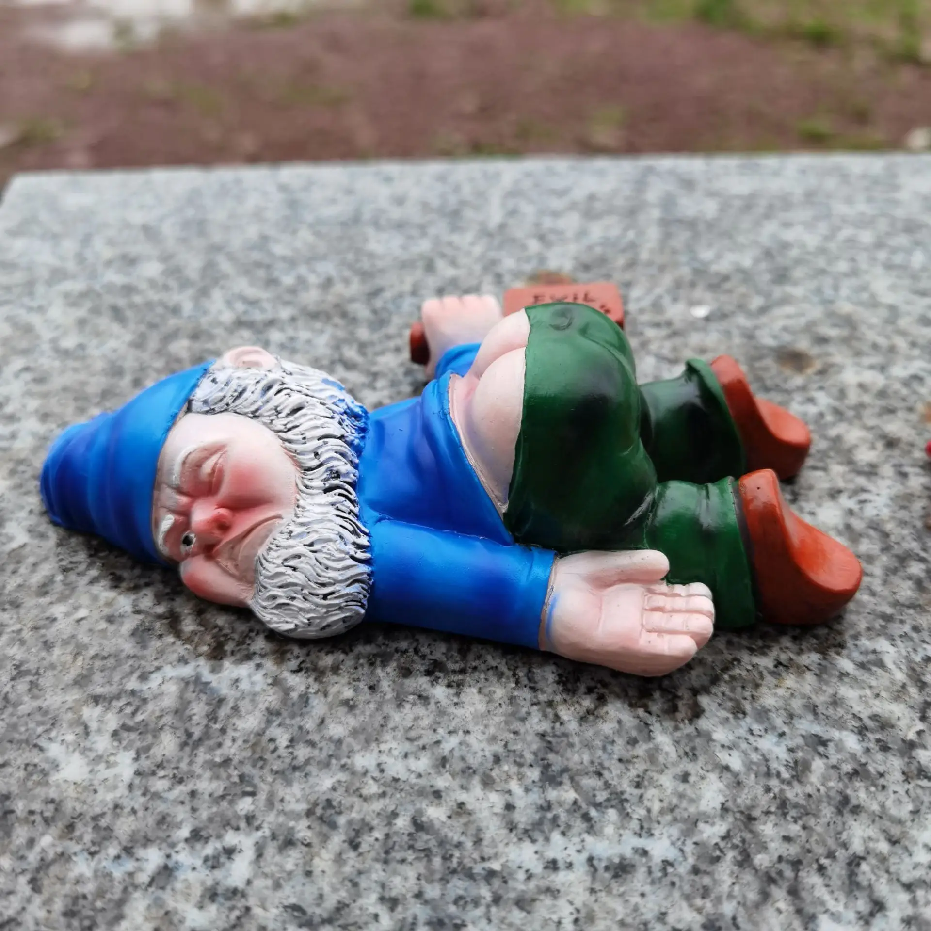 15cm Dronken Tuinkabouters Gra - Home Bargains recensie en prijs