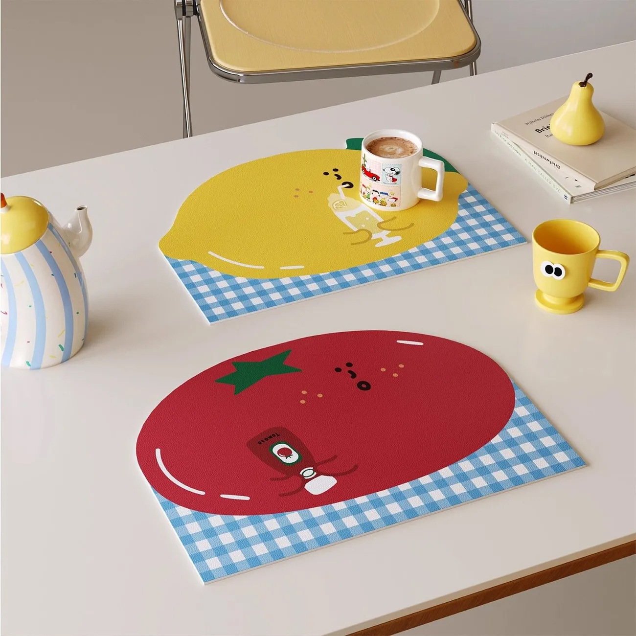 Cartoon lederen waterdichte hi - Bar Mat Rubber recensie en prijs